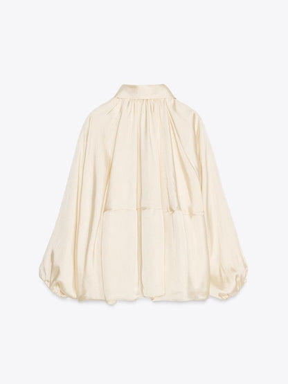 Puffed Bomber Jacket