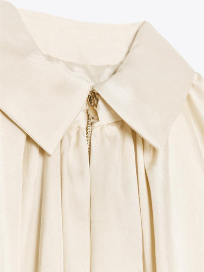 Puffed Bomber Jacket