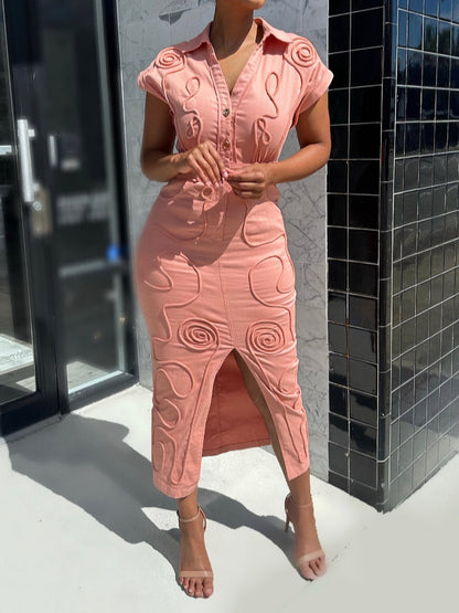 Super-stretchy Denim Dress
