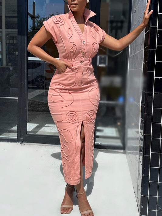 Super-stretchy Denim Dress