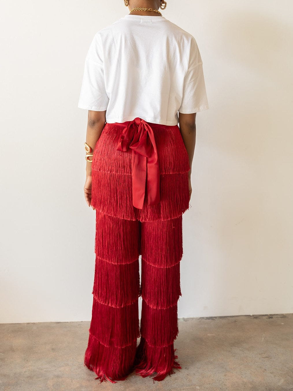 Hiza Fringe Pants
