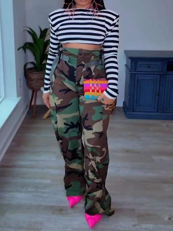 Camouflage Cargo Pants