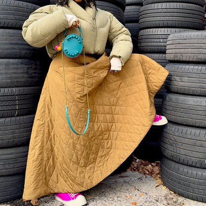 Three-color Handbag