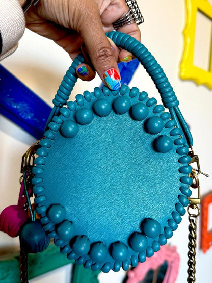 Three-color Handbag