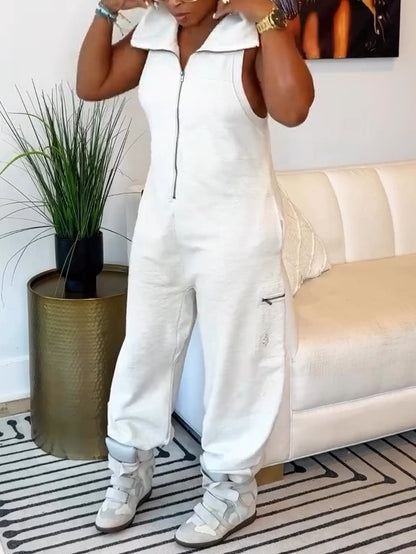Casual Jumpsuit With Pocket
