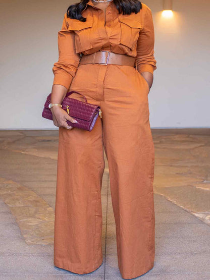 Belted Utility Jumper