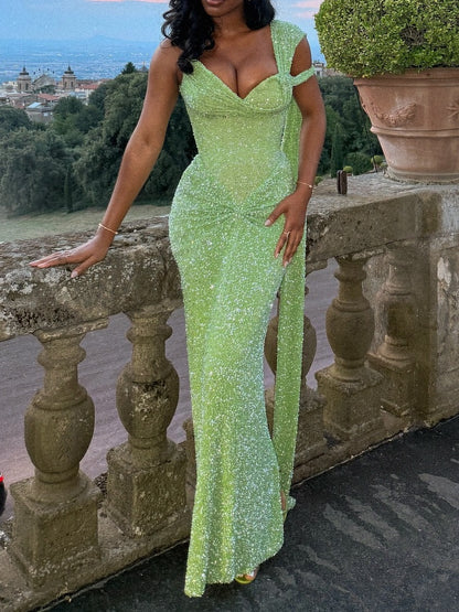 Elegant Long Party Dress