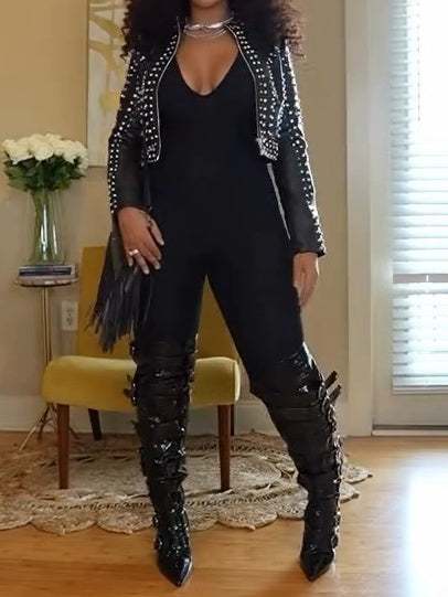Black Spike Jacket