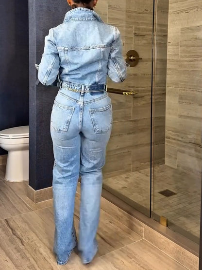 Denim Jumpsuit