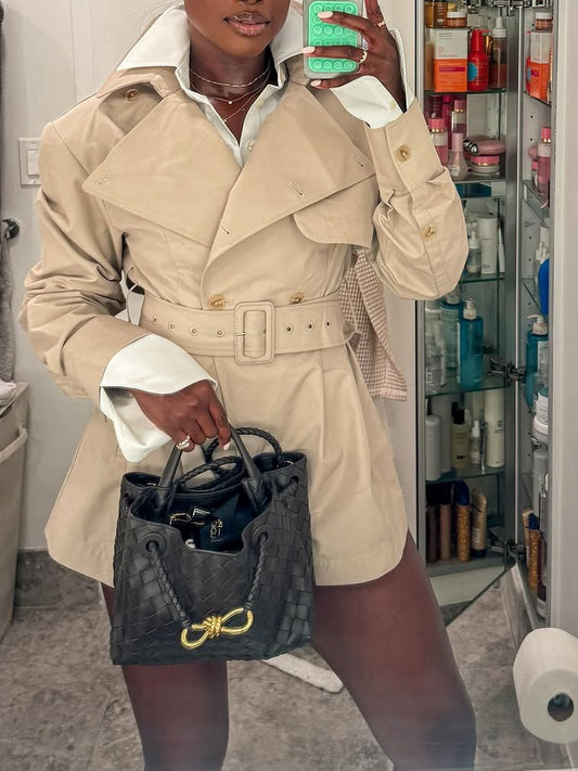 The Short Trench Jumpsuit