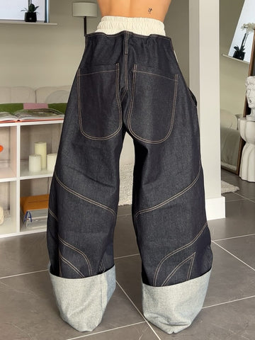 Premium Wide Leg Trouser Jeans