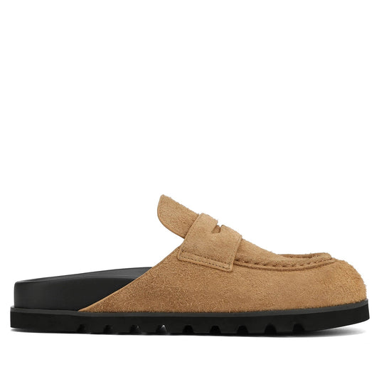Suede Mules