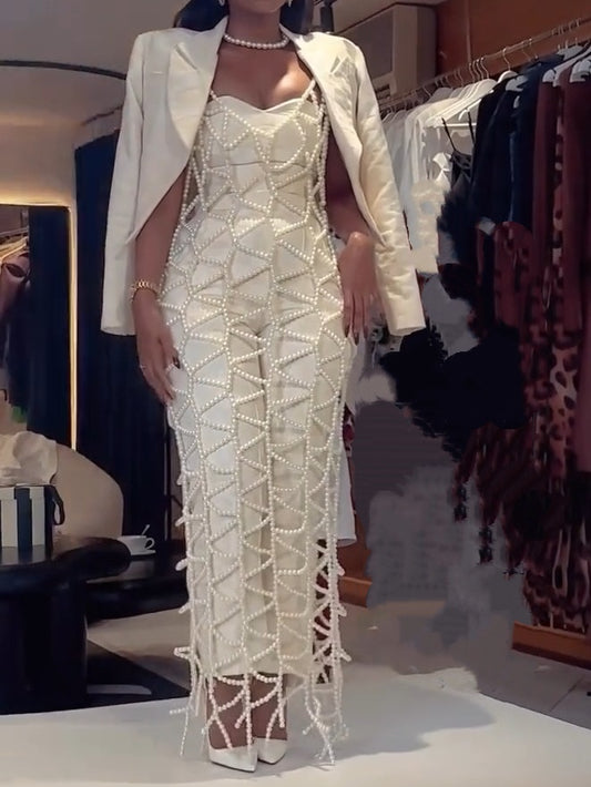 Elegant White Jumpsuits