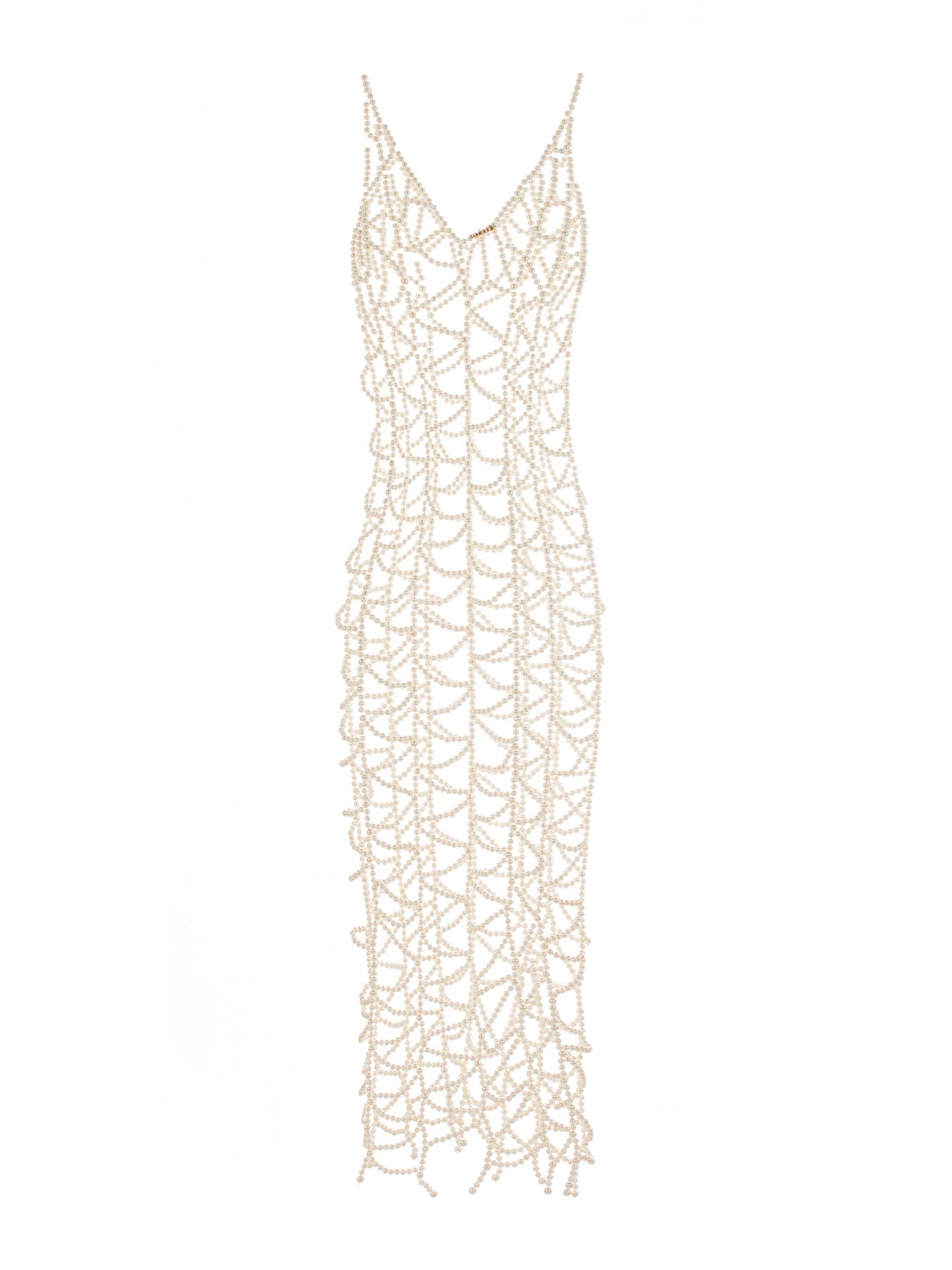 White Pearls Dress