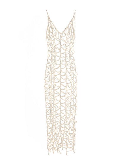 White Pearls Dress