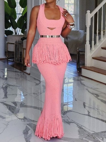 Knit Maxi Dress