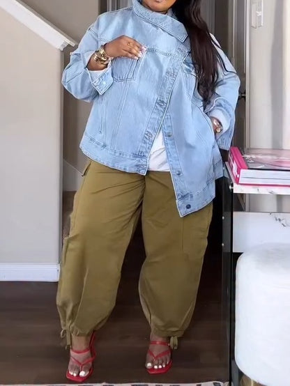 Light Wash Denim Jacket