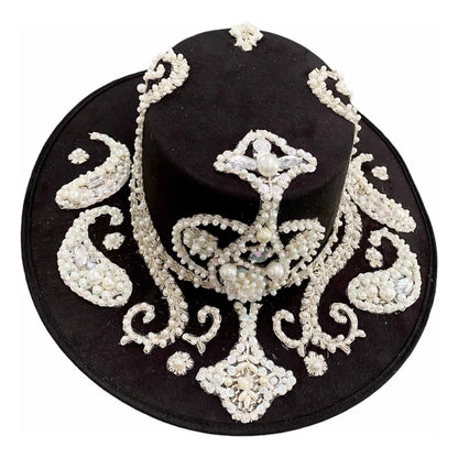 Statement Pearl Hat