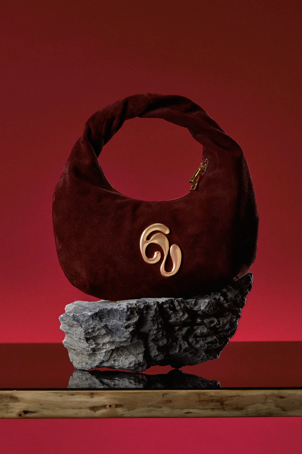 Little London Suede Mini Handbag