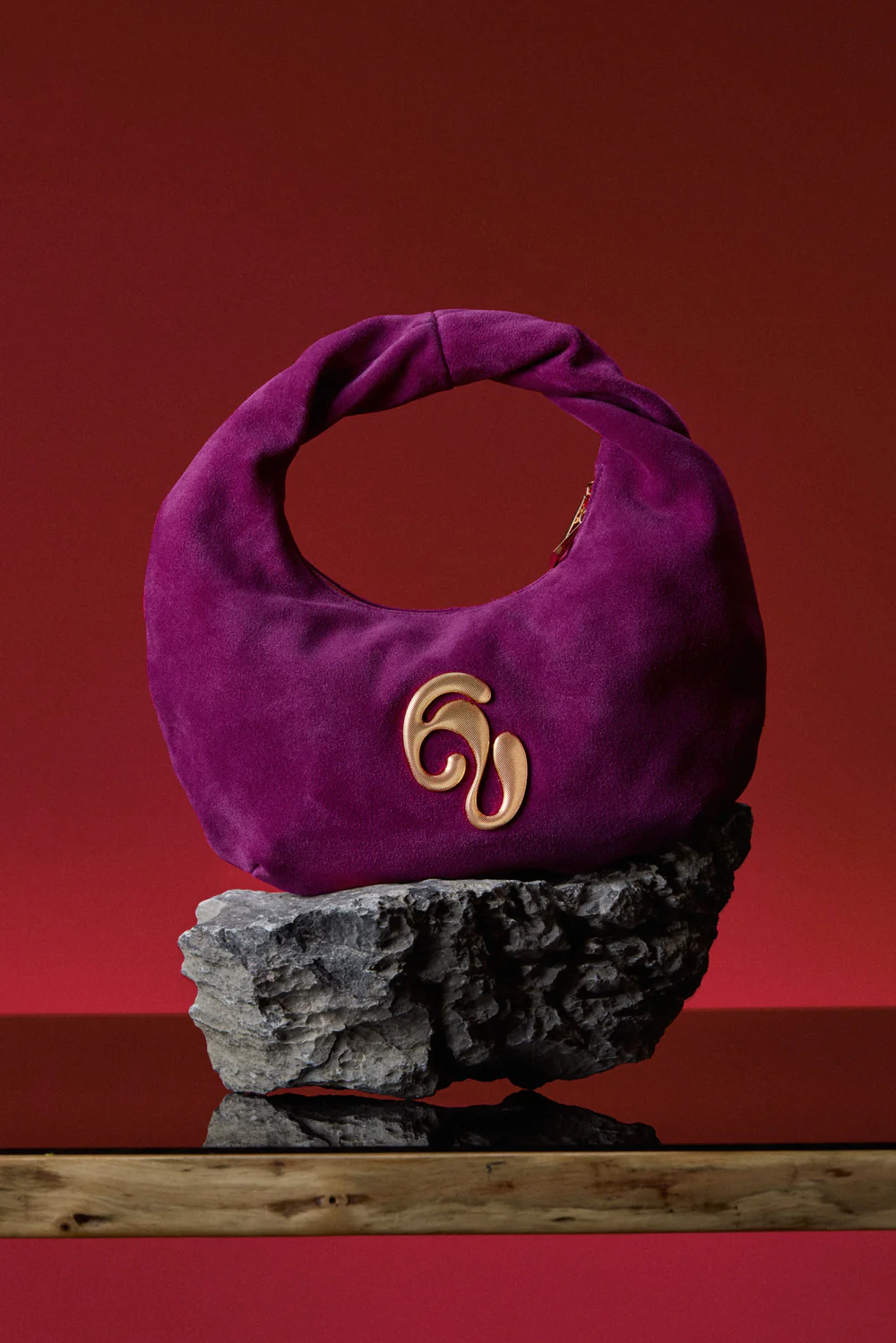 Little London Suede Mini Handbag