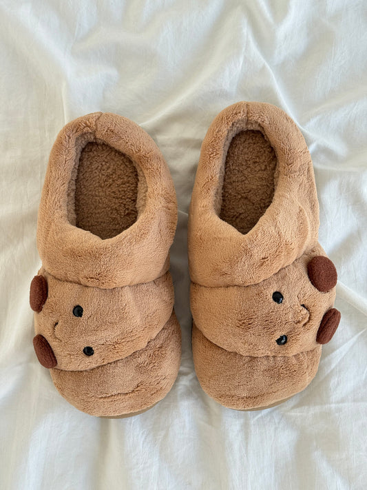 Fluffy Fuzzy Scuff Slippers