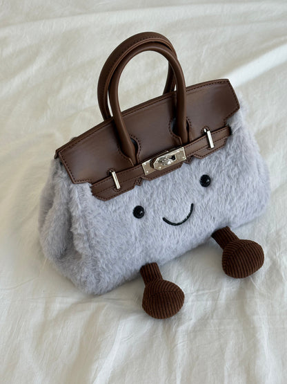 Plush Fluffy Birkin Bag