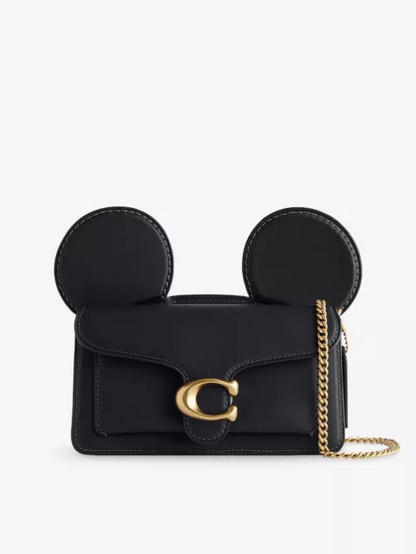 Mickey Tabby Leather Cross Body Bag