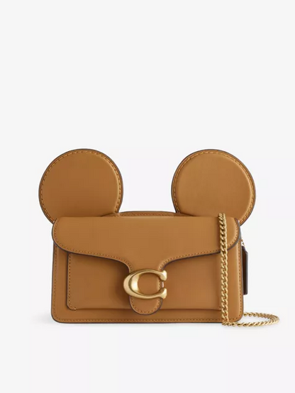 Mickey Tabby Leather Cross Body Bag