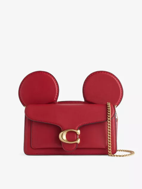 Mickey Tabby Leather Cross Body Bag