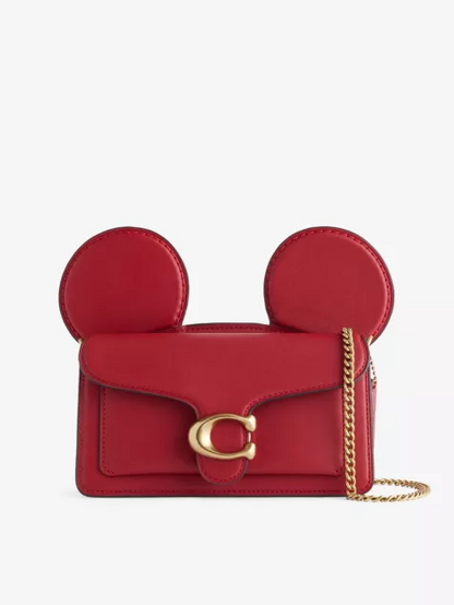 Mickey Tabby Leather Cross Body Bag