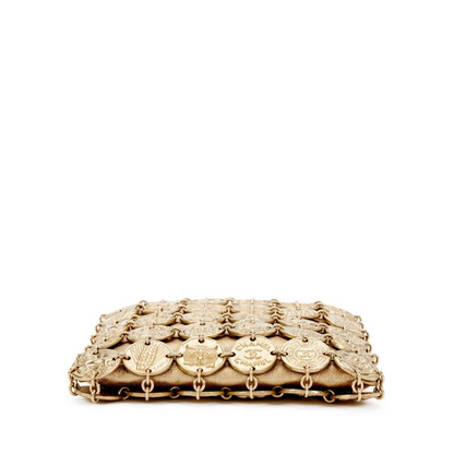 Metier D’Art Gold Medallion Chain Bag