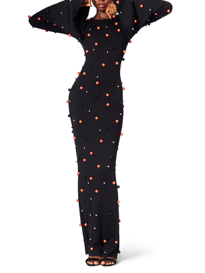 Iden Long Sleeved Maxi Dress