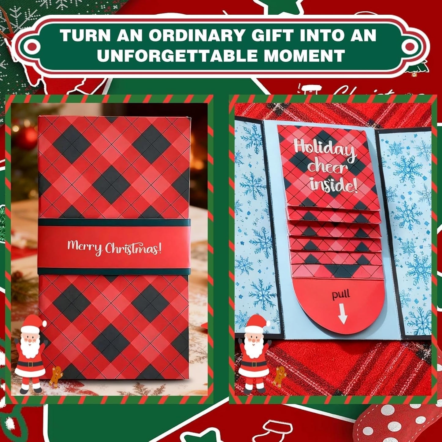 Handmade Christmas Gifts Card Booklet