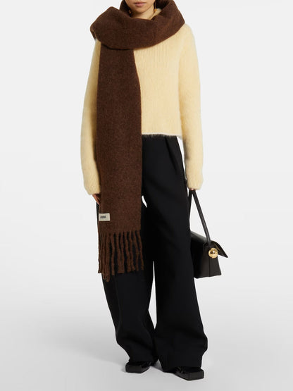 Wool-blend Scarf