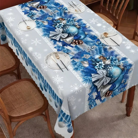 Christmas Specials-Stylish Christmas Printed Tablecloth