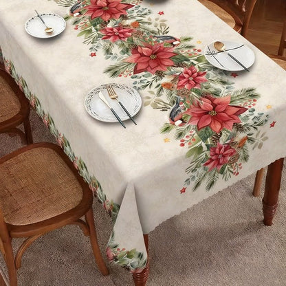 Christmas Specials-Stylish Christmas Printed Tablecloth