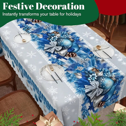 Christmas Specials-Stylish Christmas Printed Tablecloth