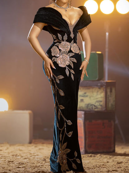 Elegant Party Maxi Dress