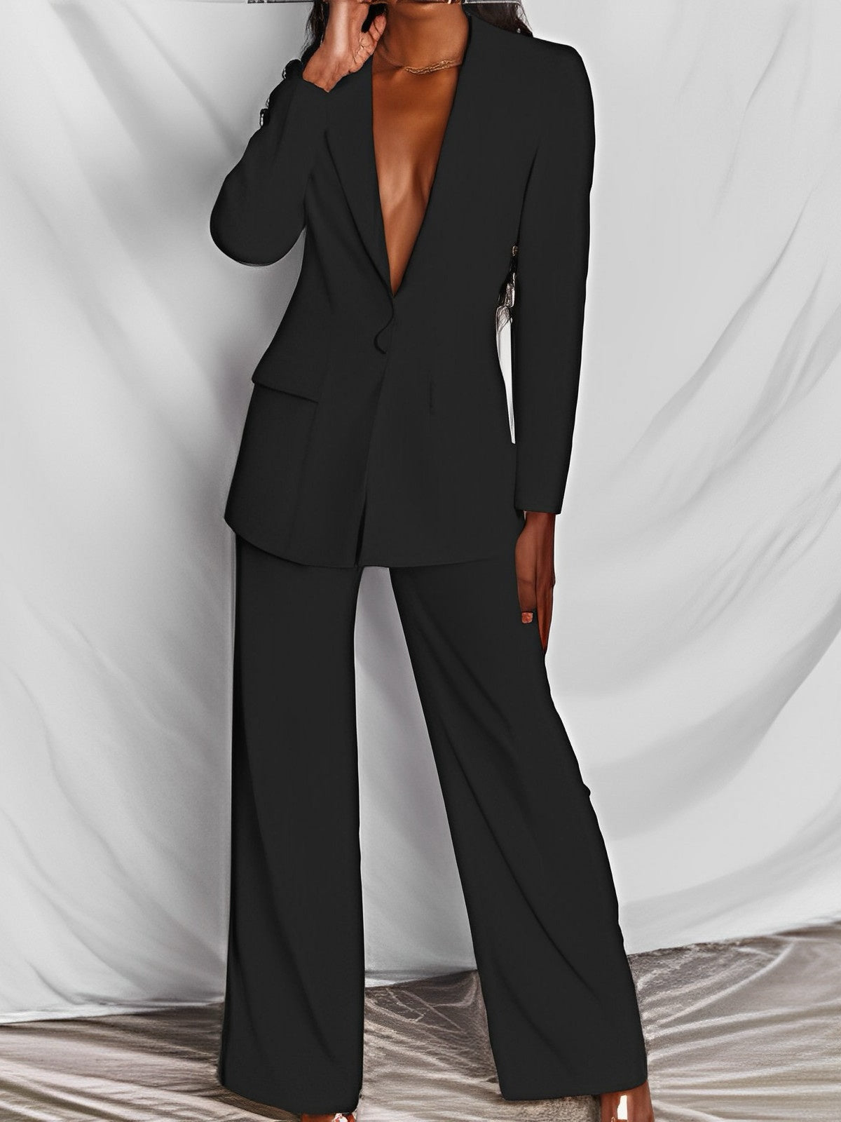 Elegant Casual Two Pieces Set