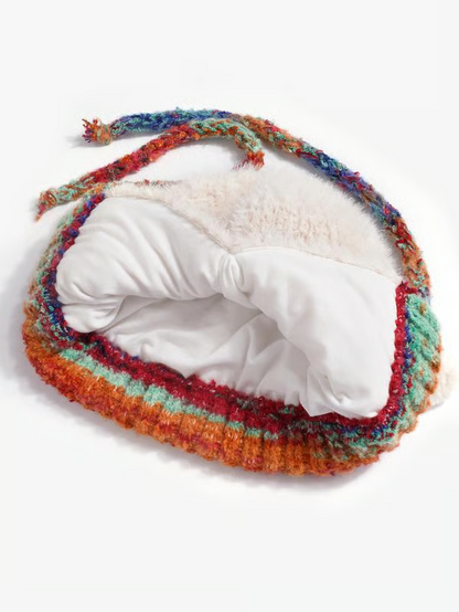 Original Festive Antler Hat – Windproof Ear Protection, 2-in-1 Hat/Handbag & Ideal For Family Christmas Outings