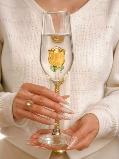 Rose Champagne Glass Set Of 2