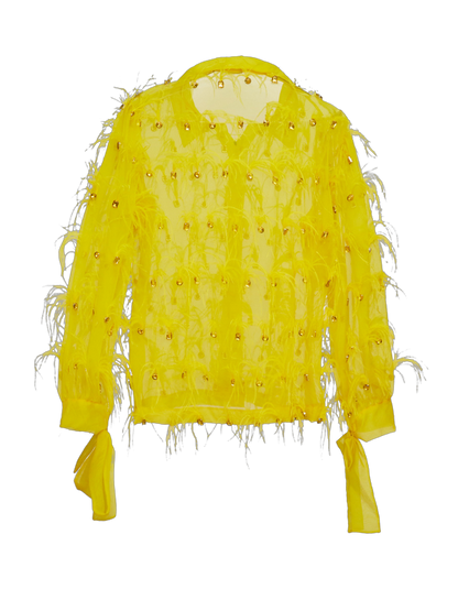 Feather Crystal Shirt