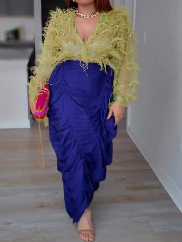 Feather Crystal Shirt