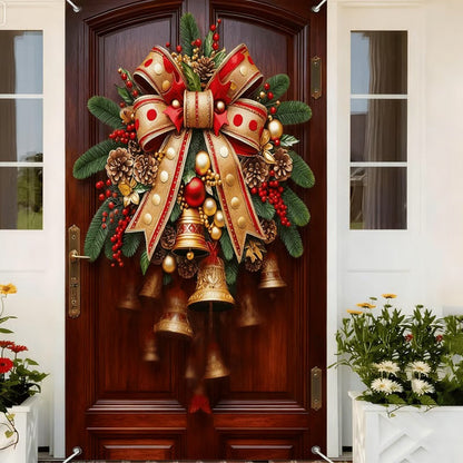 Christmas Bell Door Curtain