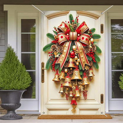 Christmas Bell Door Curtain