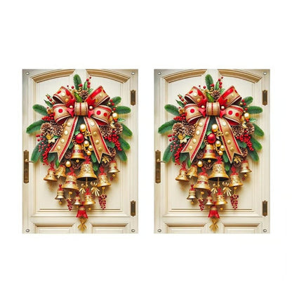 Christmas Bell Door Curtain