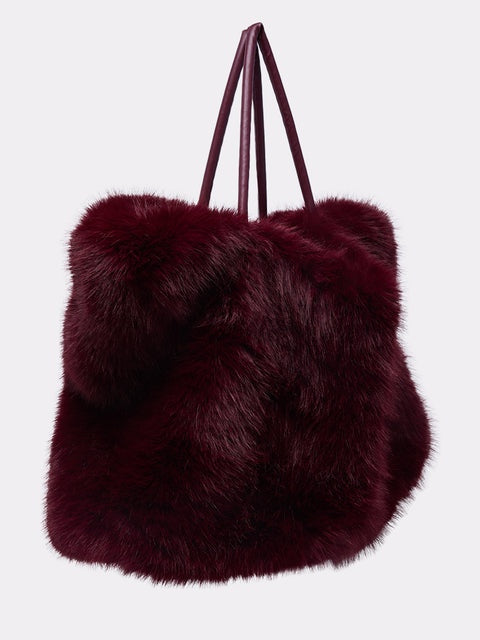Large Fur Tote