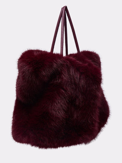 Large Fur Tote