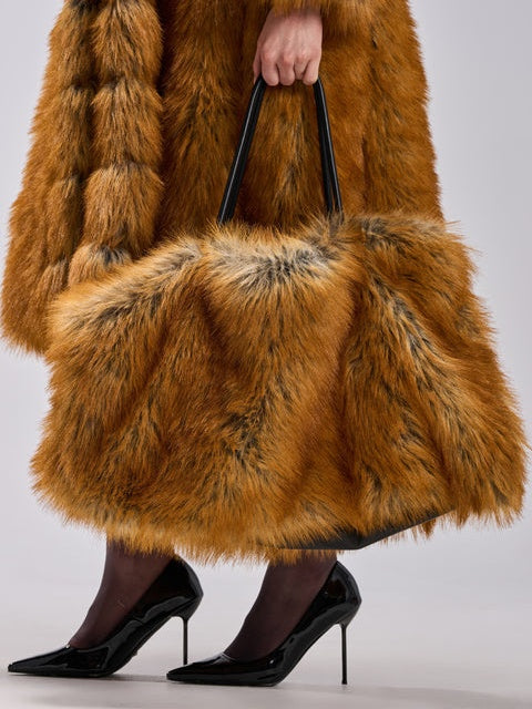 Large Fur Tote