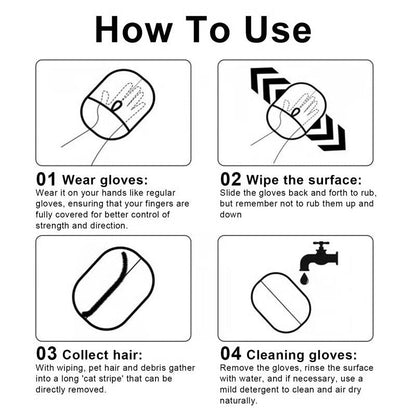 Pet Hair Removal Glove